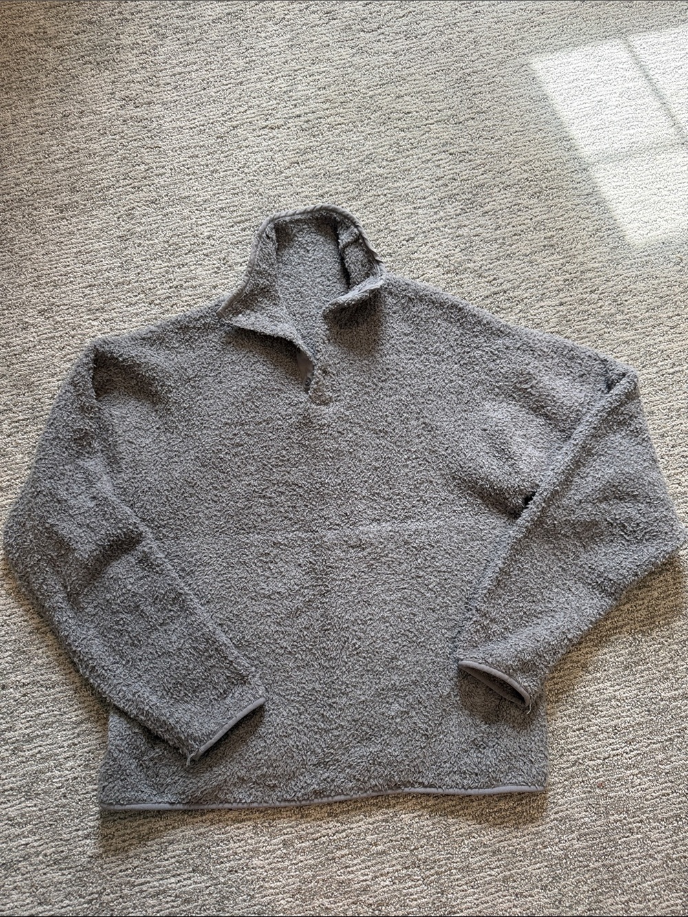 SKIMS Cozy Quarter Snap Pullover